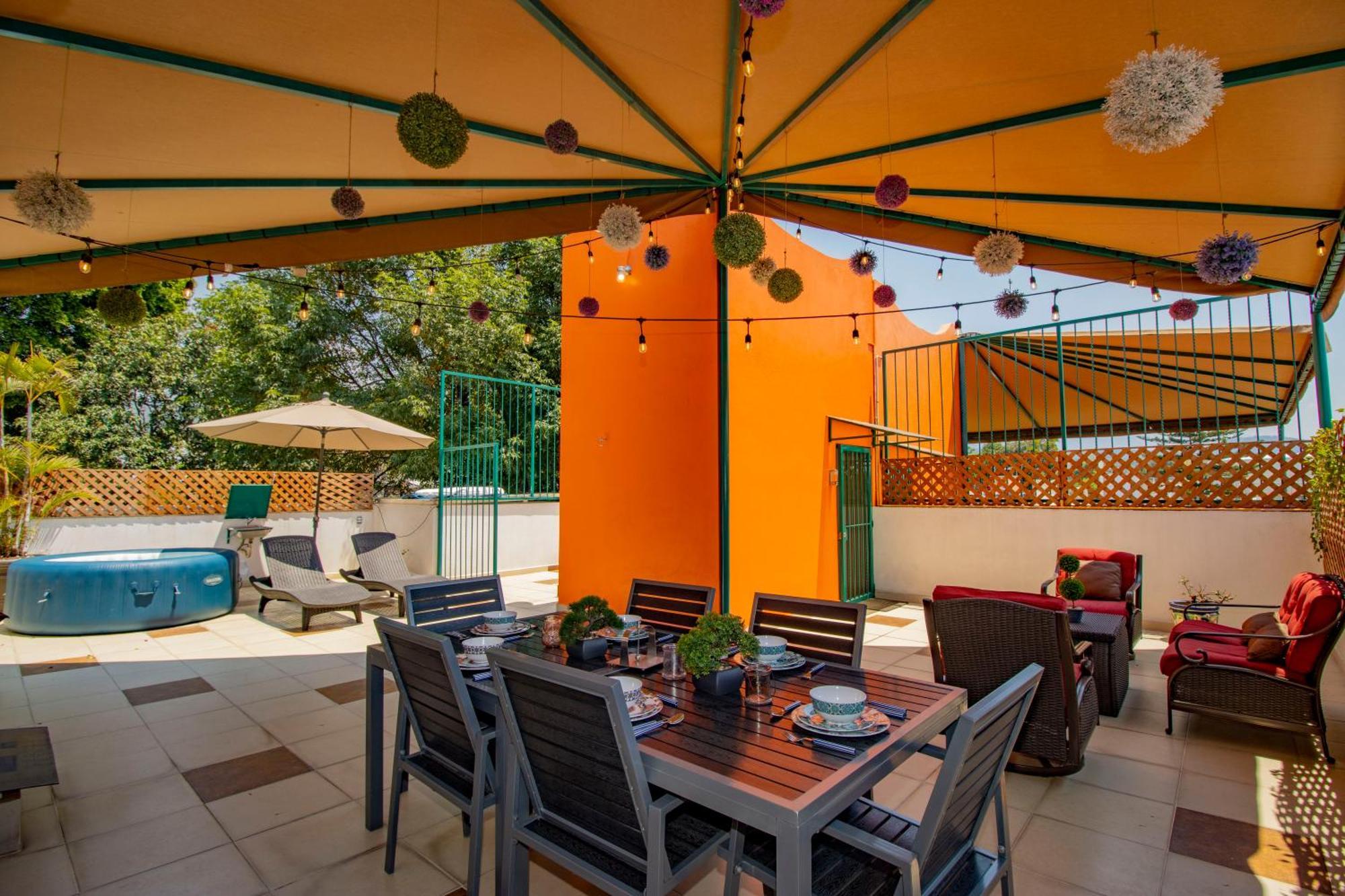 New! Bamboo Rooftop Villa Cuernavaca Exterior photo